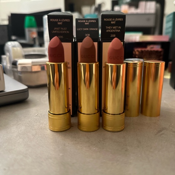 Gucci lipstick x 3 travel exclusive - Picture 2 of 3